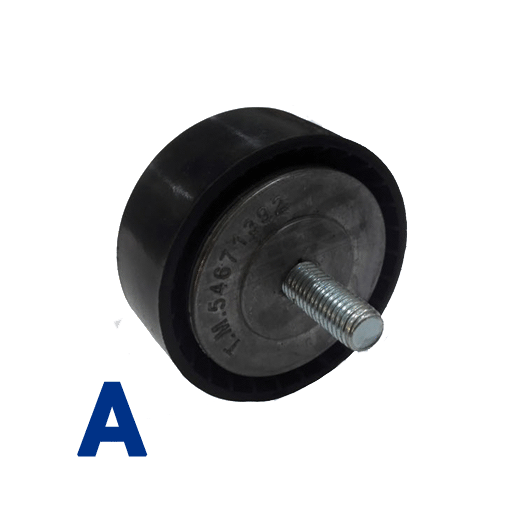 غلتک هرزگرد نوع a