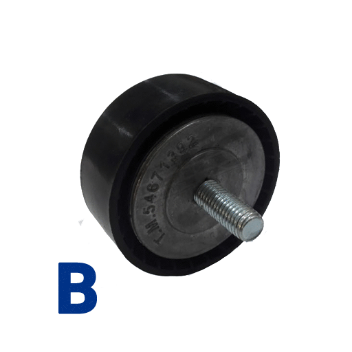 غلتک هرزگرد نوع b